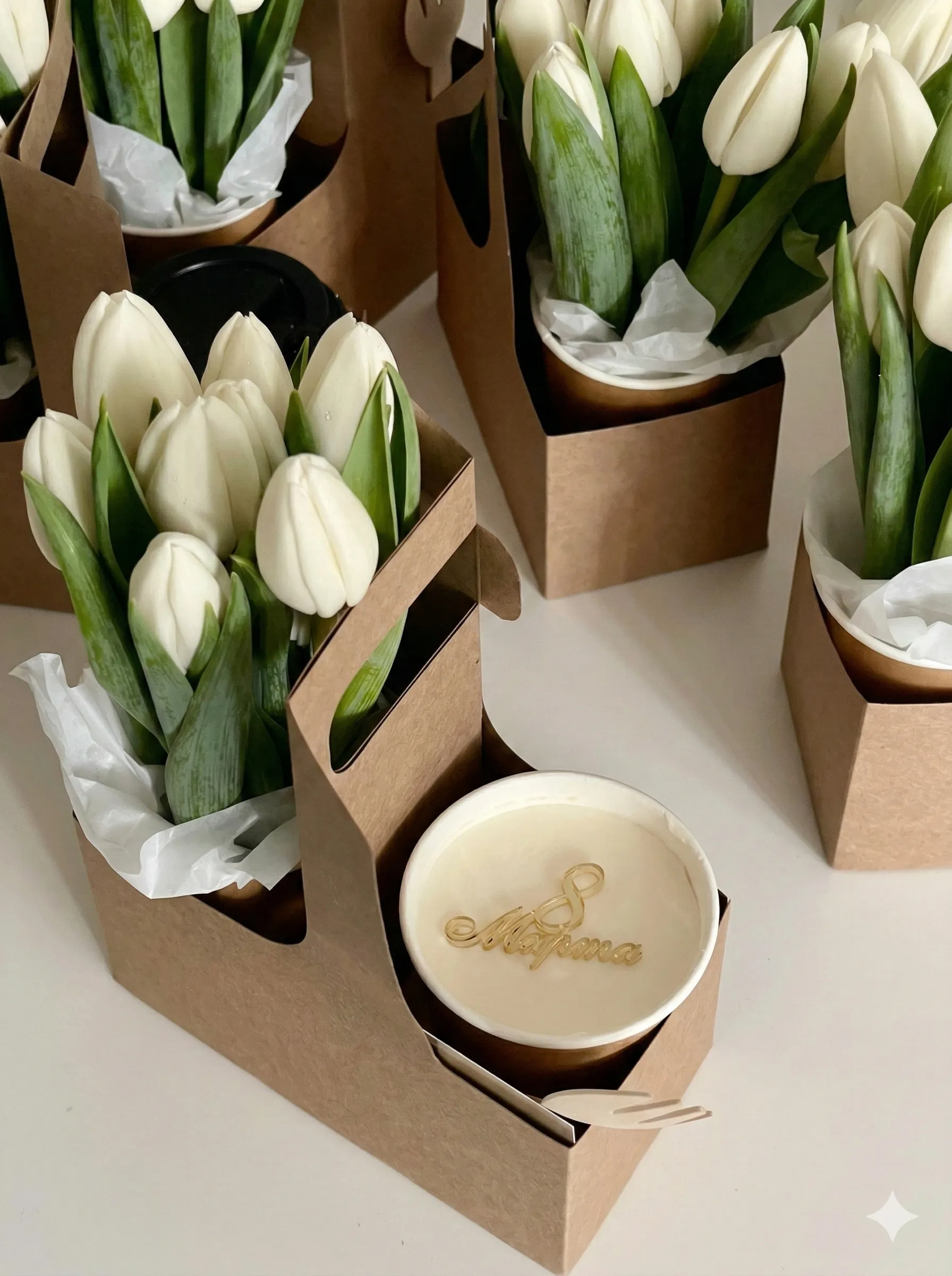 7 тюльпанов и Стаканчик